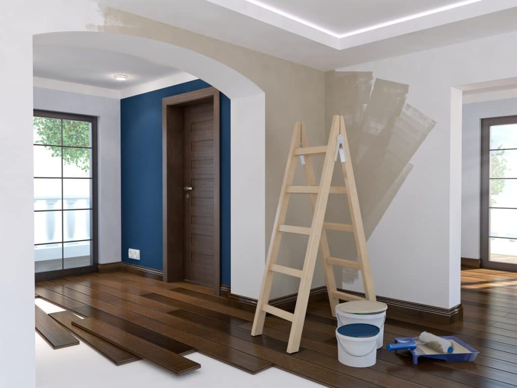 Interior renovation