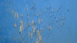 flaking paint