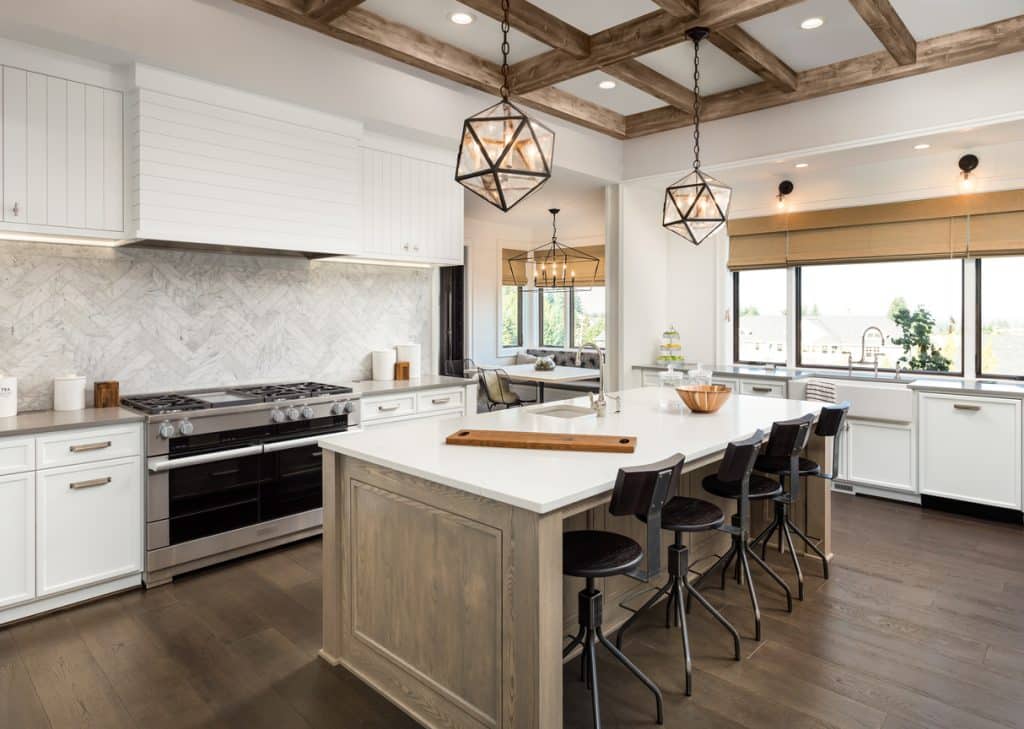 Kitchen Interior with Island